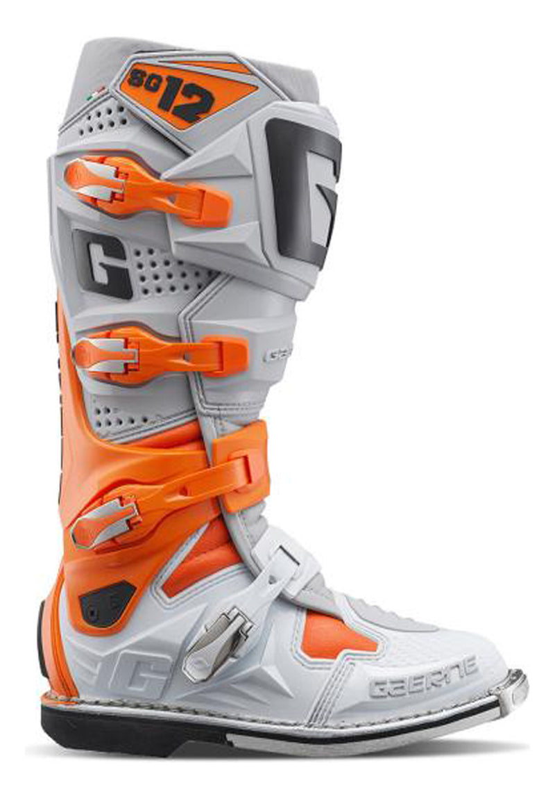 Bota Gaerne Sg 12 Motocross Couro Borracha - 2024