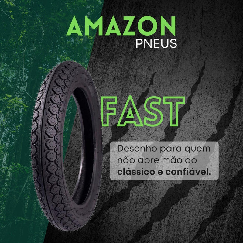 Pneu Traseiro Biz 100 Biz 125 80/100-14 Moto Honda Pop 110