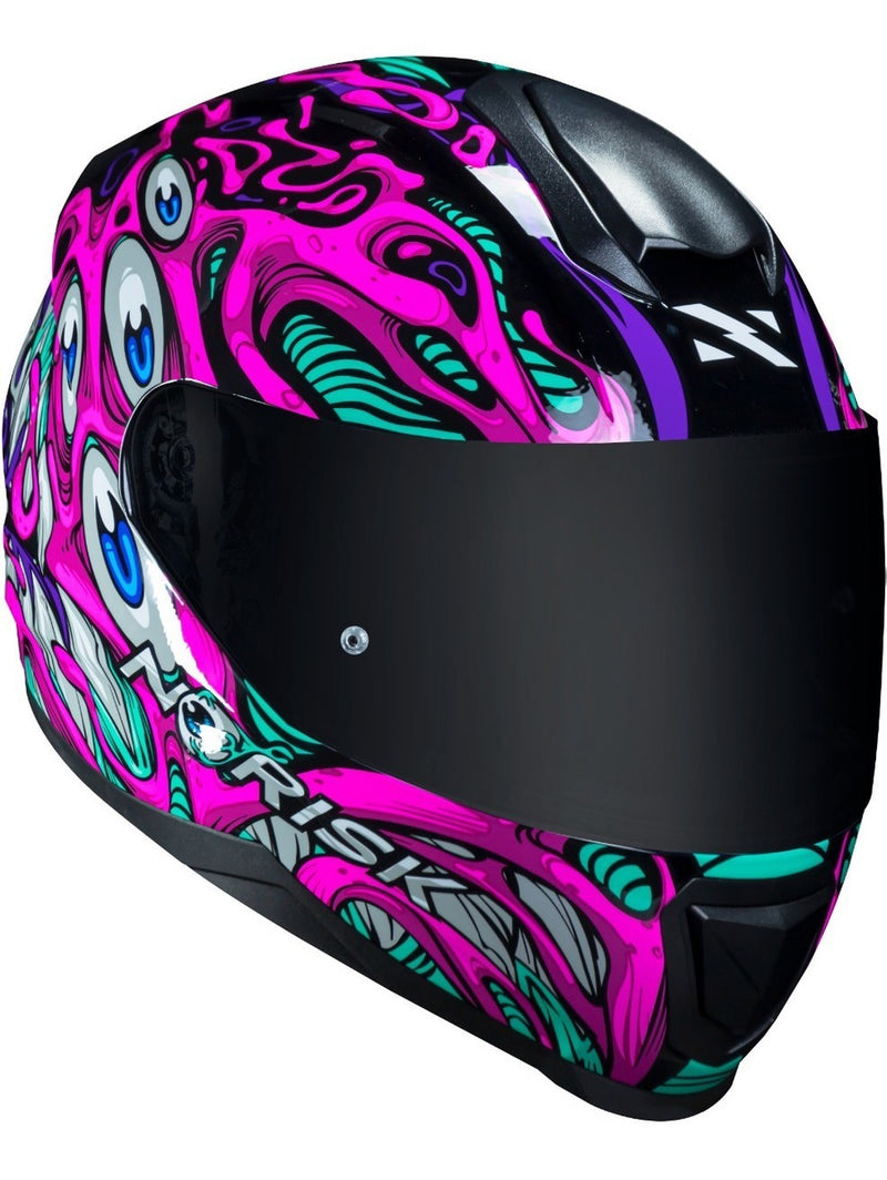 Capacete Norisk Razor Parasite Rosa