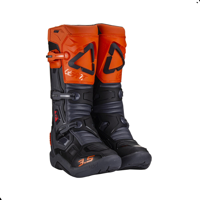 Bota Leatt 3.5 Off-road /motocross Laranja/preto Orange