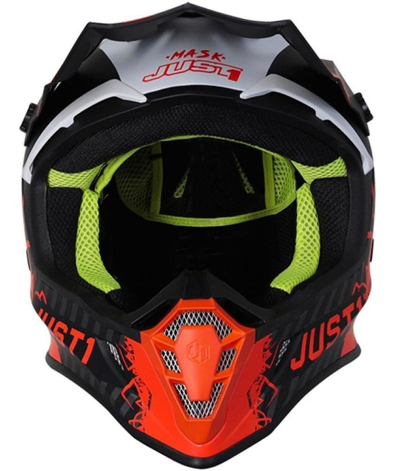 Capacete Just1 J38 Mask Laranja