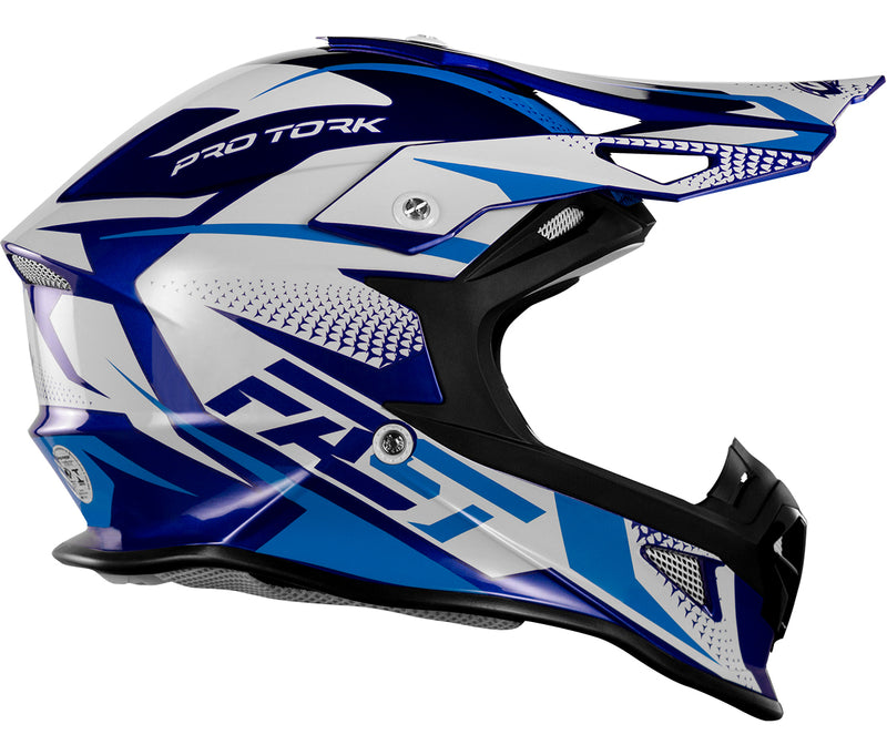 Capacete De Trilha Motocross Off Road Fast Tech + Oculos