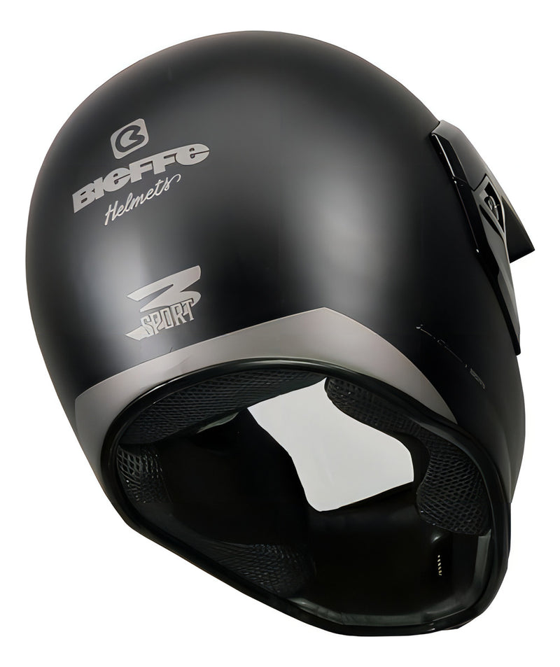 Capacete Moto Bieffe 3 Sport Classic Cor Preto Fosco com Grafite Tamanho do capacete 56