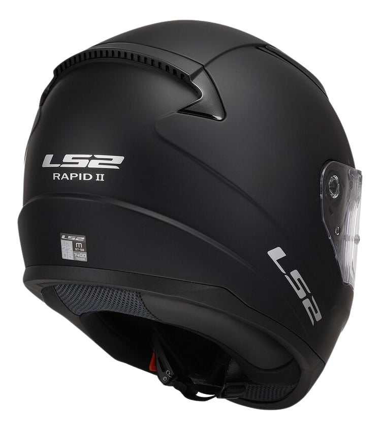 Capacete para moto integral LS2 FF353 Rapid FF353 Preto Fosco Tamanho G