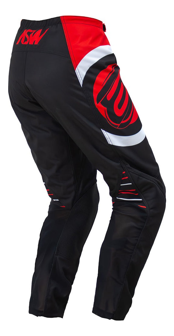 Conjunto Roupa Trilha Motocross Asw Target Vermelho Off Road