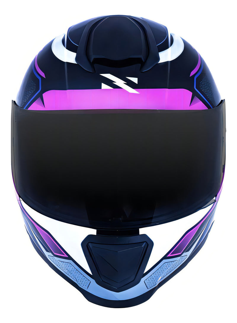 Capacete Norisk Ff802 Razor Diversos Gráficos Em Tamanho Do Capacete 62 Desenho Speedmax Preto E Roxo