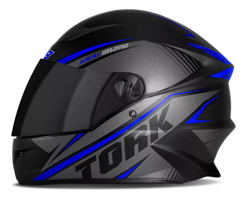 Capacete Moto Pro Tork Fechado Viseira Fumê Street Promoção