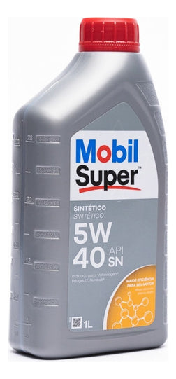 Mobil Super 5W-40 1L Óleo Lubrificante Sintético