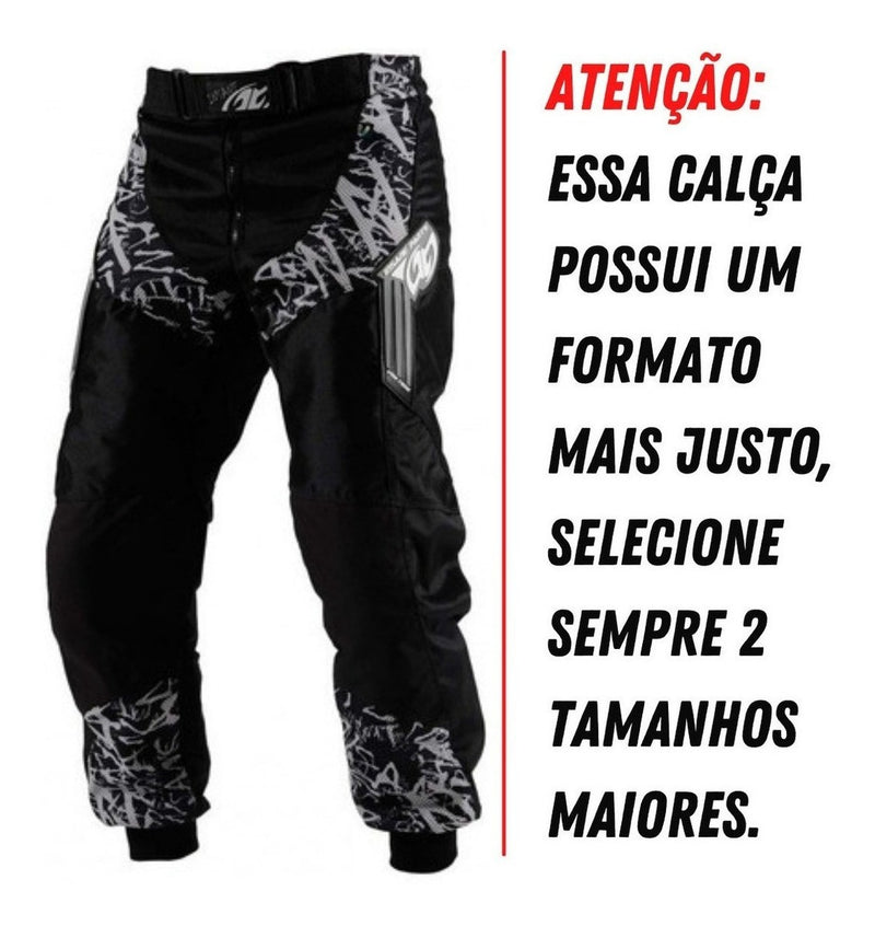 Kit Equipamento Insane Protork Motocross Trilha  Promoção