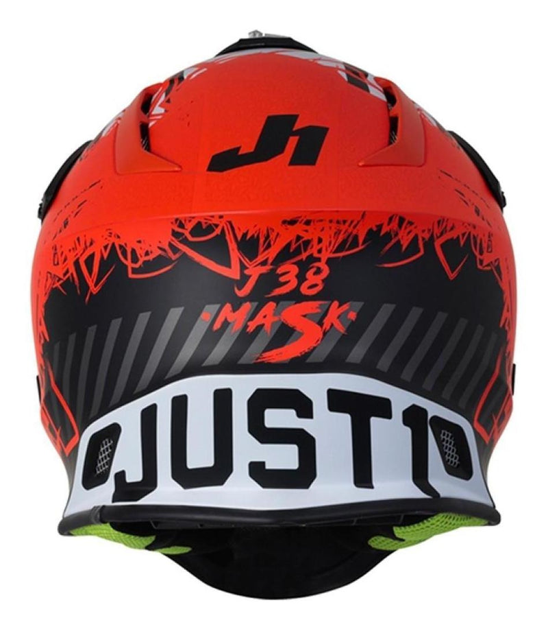 Capacete Just1 J38 Mask Laranja