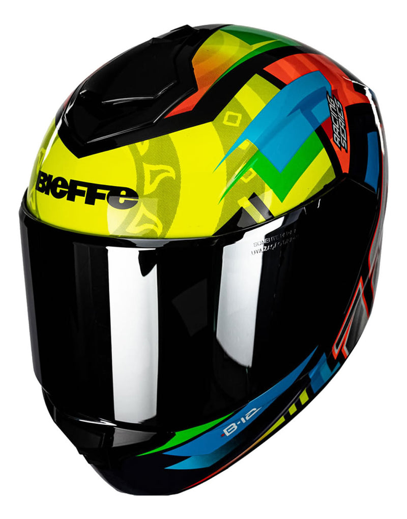 Capacete De Moto Bieffe Masculino Feminino Fechado Esportivo