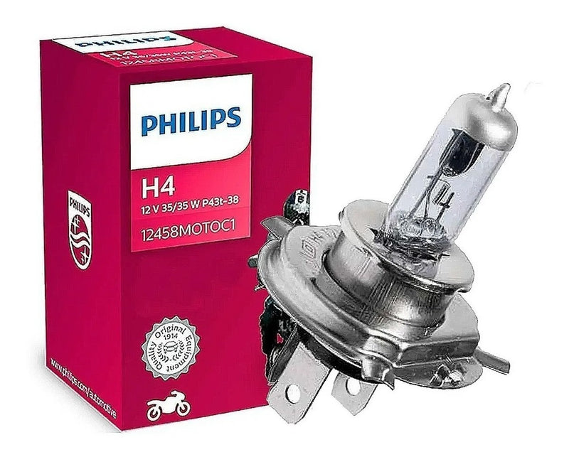 Lâmpada Original Philips Cg Titan Modelo H4 12v 35/35w