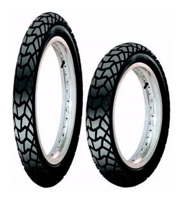 Par Pneu Bros Xre190 120/90-17 + 90/90-19 Viper Maggion