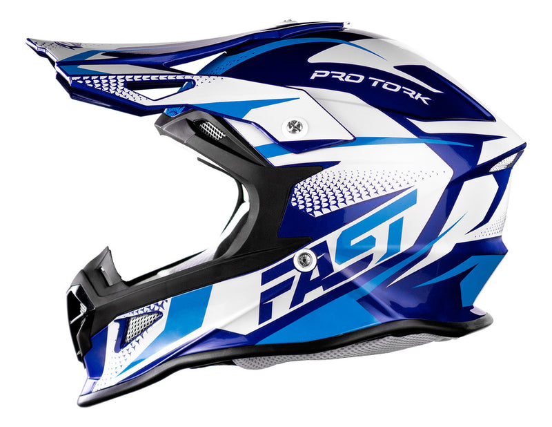 Capacete De Trilha Motocross Off Road Fast Tech + Oculos