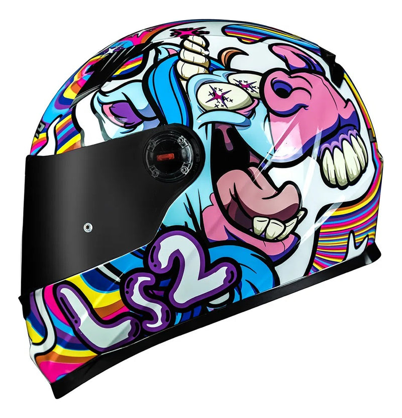 Capacete Ls2 Ff358 Classic Diversos Modelos Gráficos E Cores