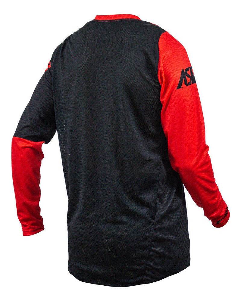 Conjunto Roupa Trilha Motocross Asw Target Vermelho Off Road