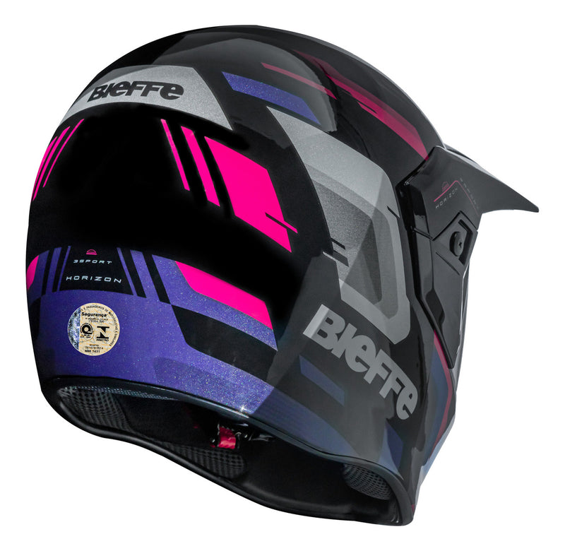 Capacete Moto Bieffe 3sport Horizon Masculino Feminino