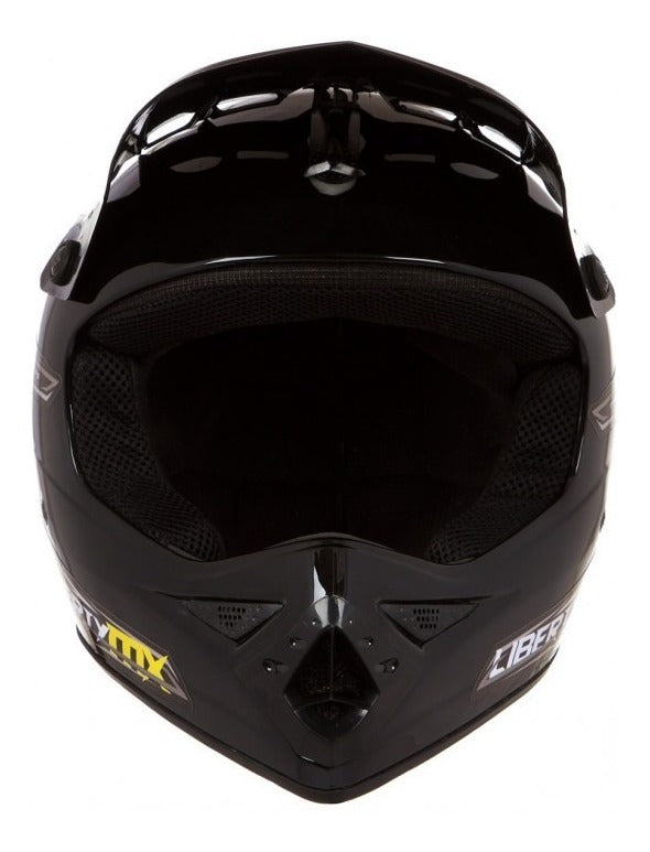 Capacete Motocross Protork Mx Pro Trilha Offroad + Óculos