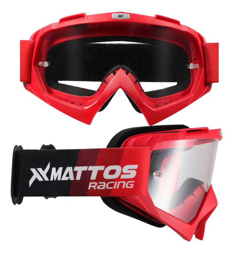 Oculos Motocross Trilha Motociclismo Transparente Moto