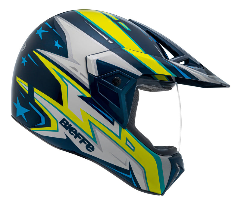 Capacete Bieffe 3 Sport Azv50 Especial Edição + Viseira