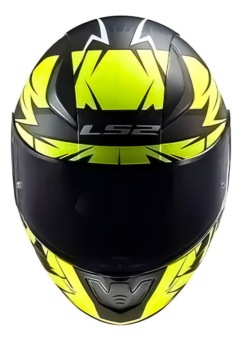 Capacete Ls2 Ff353 Cromo Preto Fosco Amarelo Cor Preto-fosco/Amarelo Tamanho do capacete M (57/58)