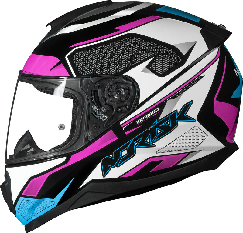 Capacete Norisk Razor Speedmax Rosa + Viseira Rosa Revo Gold