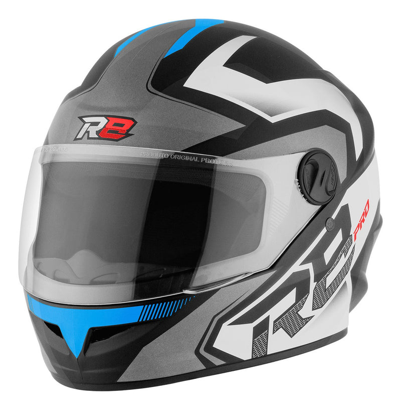 Capacete Moto Fechado Masculino Feminino R8 Pro Brilhante