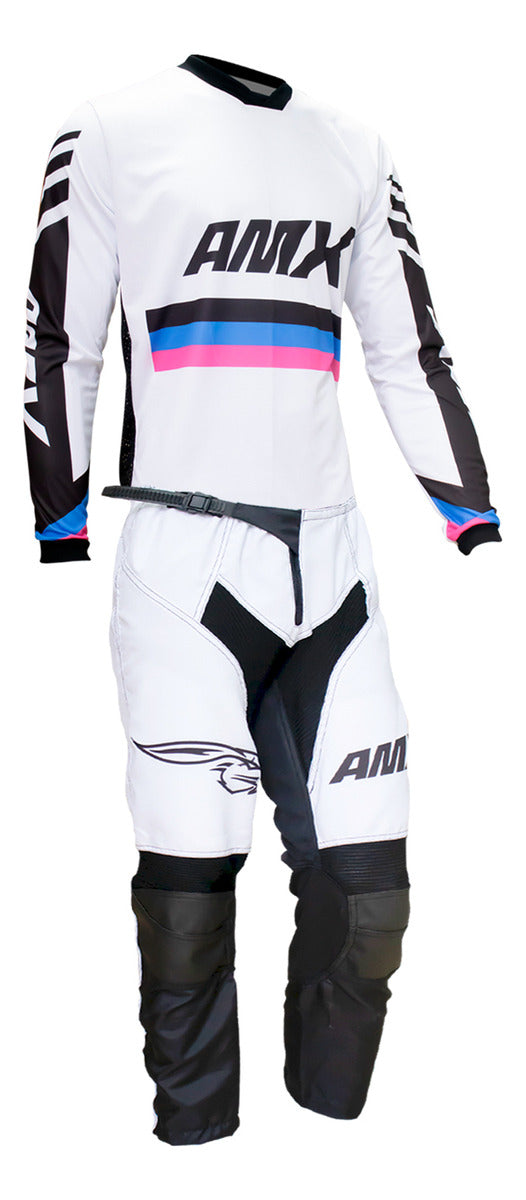 Conjunto Roupa Amx Cross One Trilha Motocross Adulto Unissex