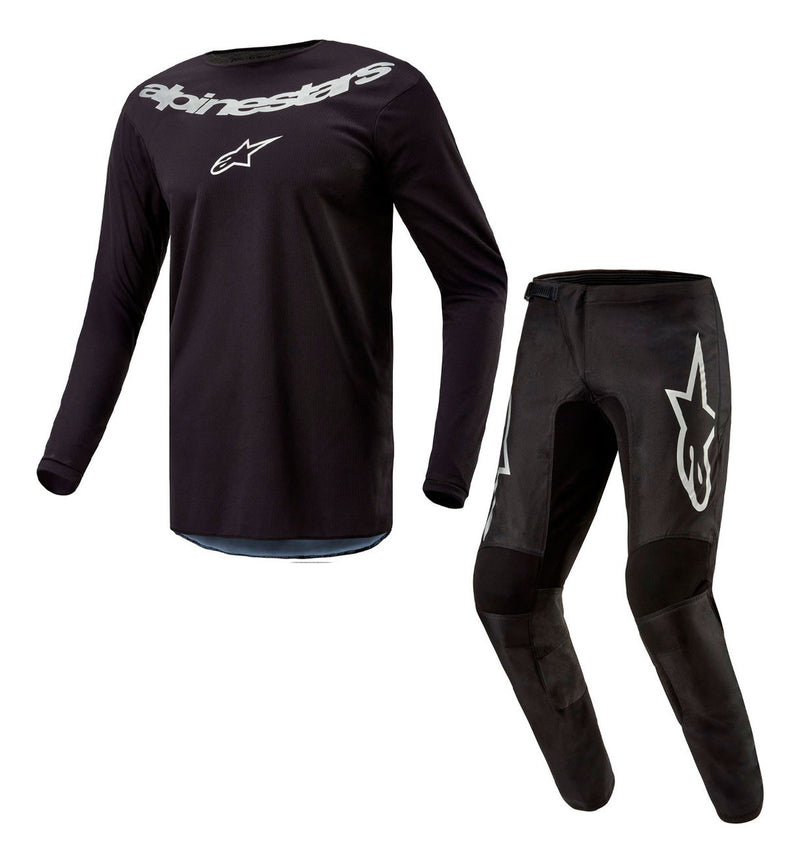 Conjunto Kit Roupa Motocross Alpinestars Fluid Graphite 2025