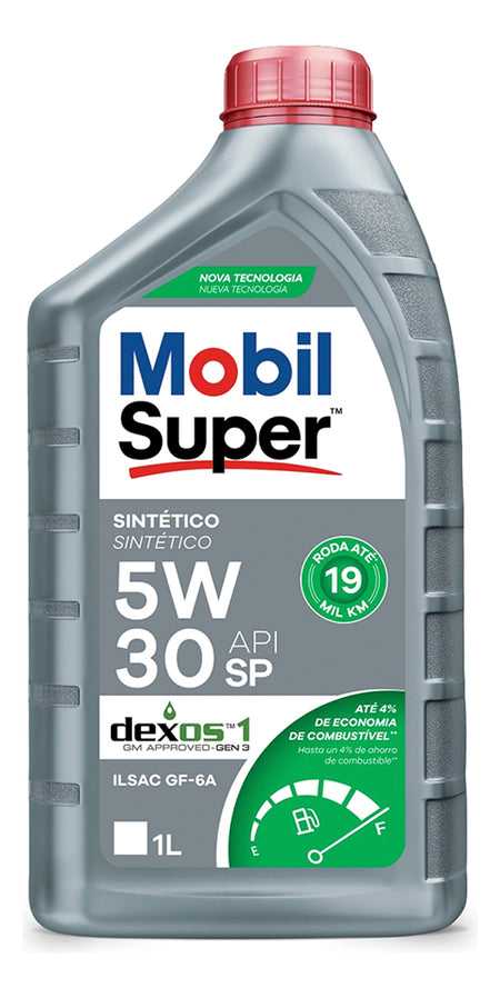 Mobil Óleo 5w30 Super Sintético Api Sp 1 Litro