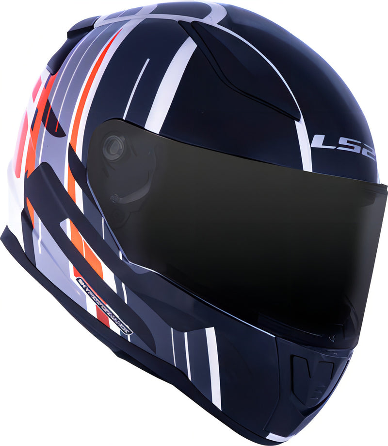 Capacete Ls2 Ff353 Rapid Flag Cor Preto Tamanho Do Capacete 56/s