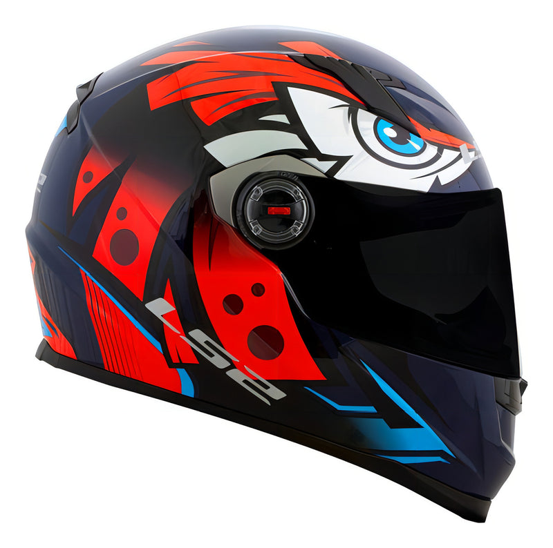 Capacete Ls2 Ff358 Tribal Capacete Moto Tamanho Do Capacete 62 Cor Laranja