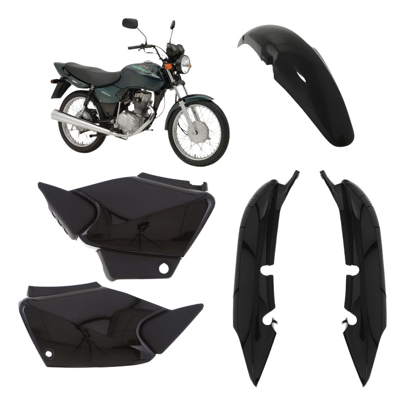 Kit Carenagem Honda Cg Titan 125 2000/2004 Fan 125 2005/2008