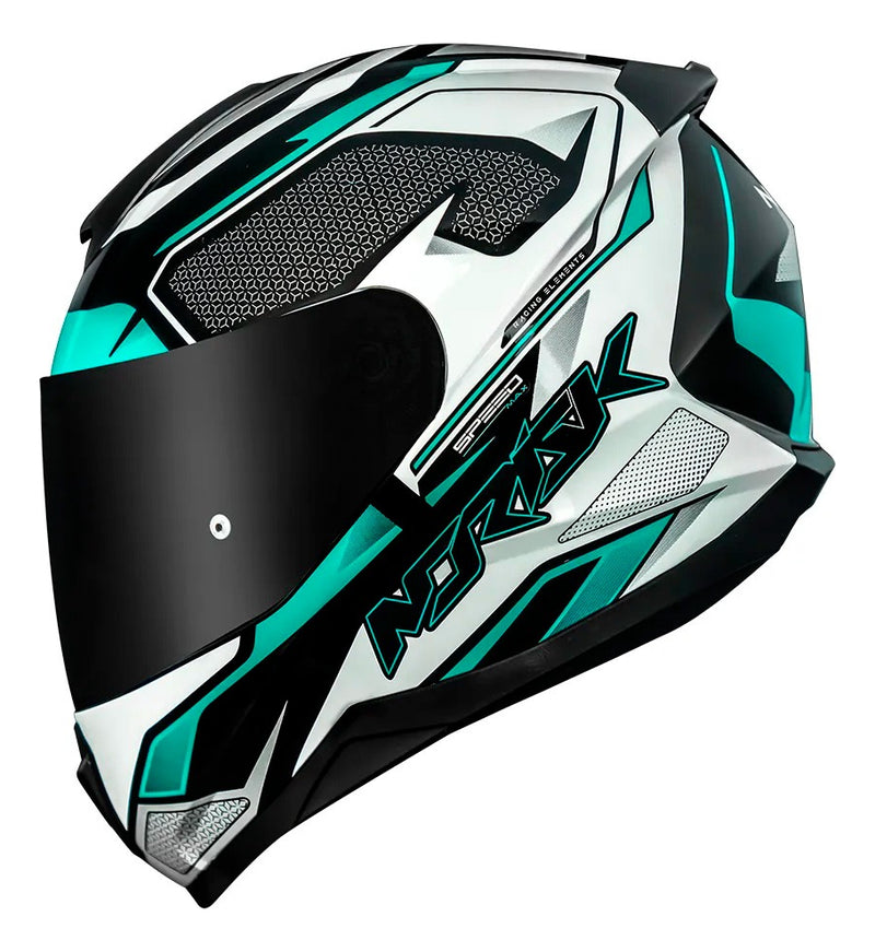 Capacete Norisk Ff802 Razor Speedmax Verde Relançamento