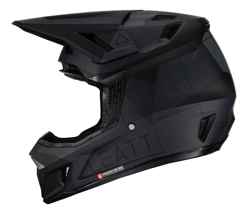 Capacete Leatt Moto 7.5 Com Óculos Off Road