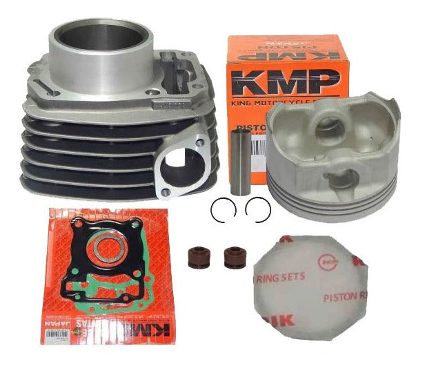 Kit Cilindro Cg 160 Fan 160 Bros 160 Pistão Kmp Std