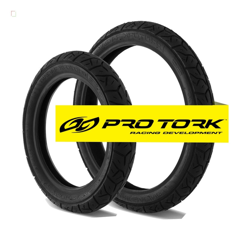 Par Pneu Honda Biz 125 80/100-14 + 60/100-17 Street Pro Tork