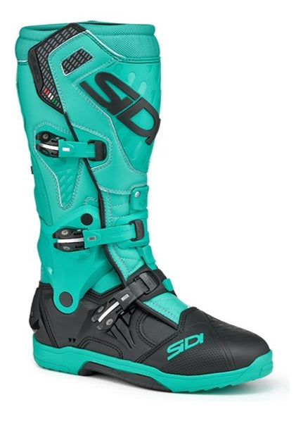 Bota Sidi Cross Air Verde Cross Motocross Trilha Off Road