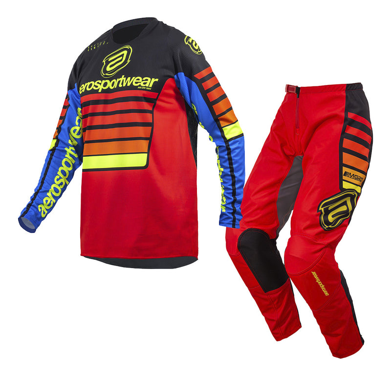 Conjunto Kit Roupa Asw Image Relay Motocross Trilha Mx