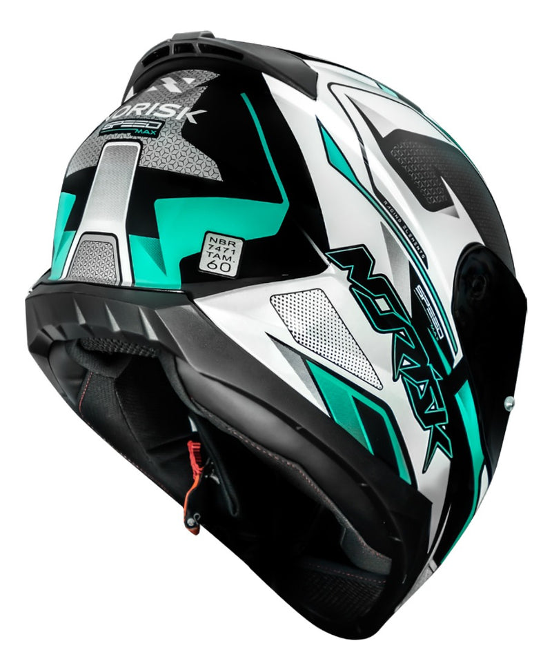 Capacete Norisk Razor Speedmax Sped Verde Nova Cor Nova