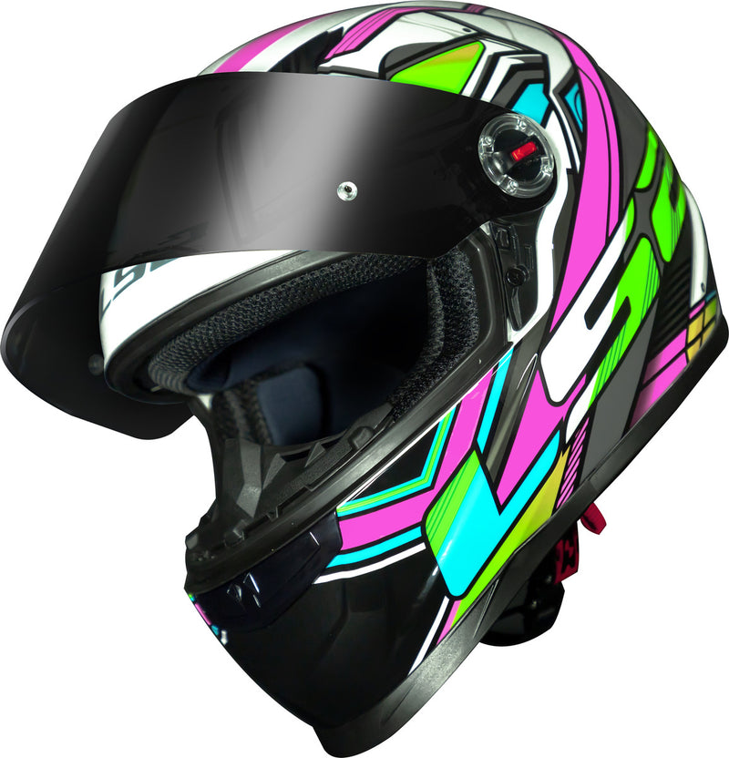 Capacete Ff358 Classic Xdron Rosa