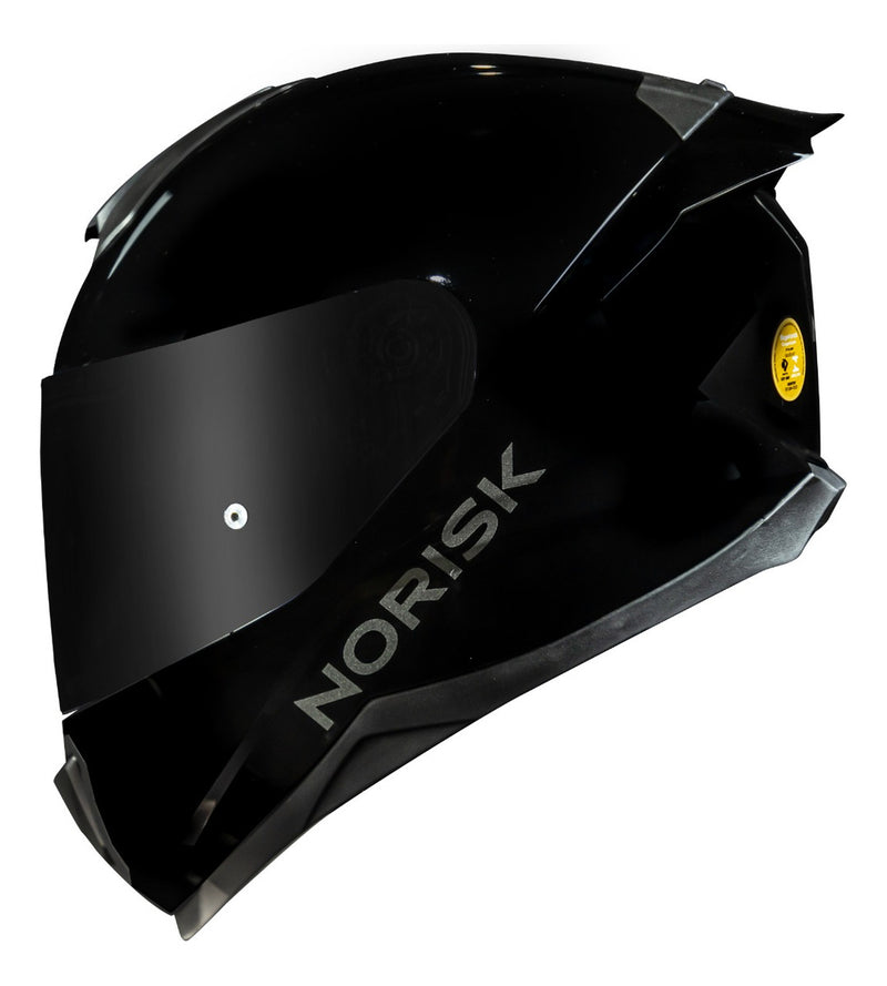 Capacete Norisk Razor Black Edition Viseira Fumê + Spoiler