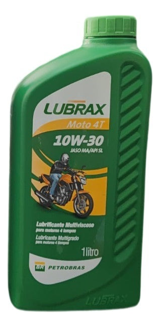 Lubrax 10w30 Moto 4t Mineral 1 Litro