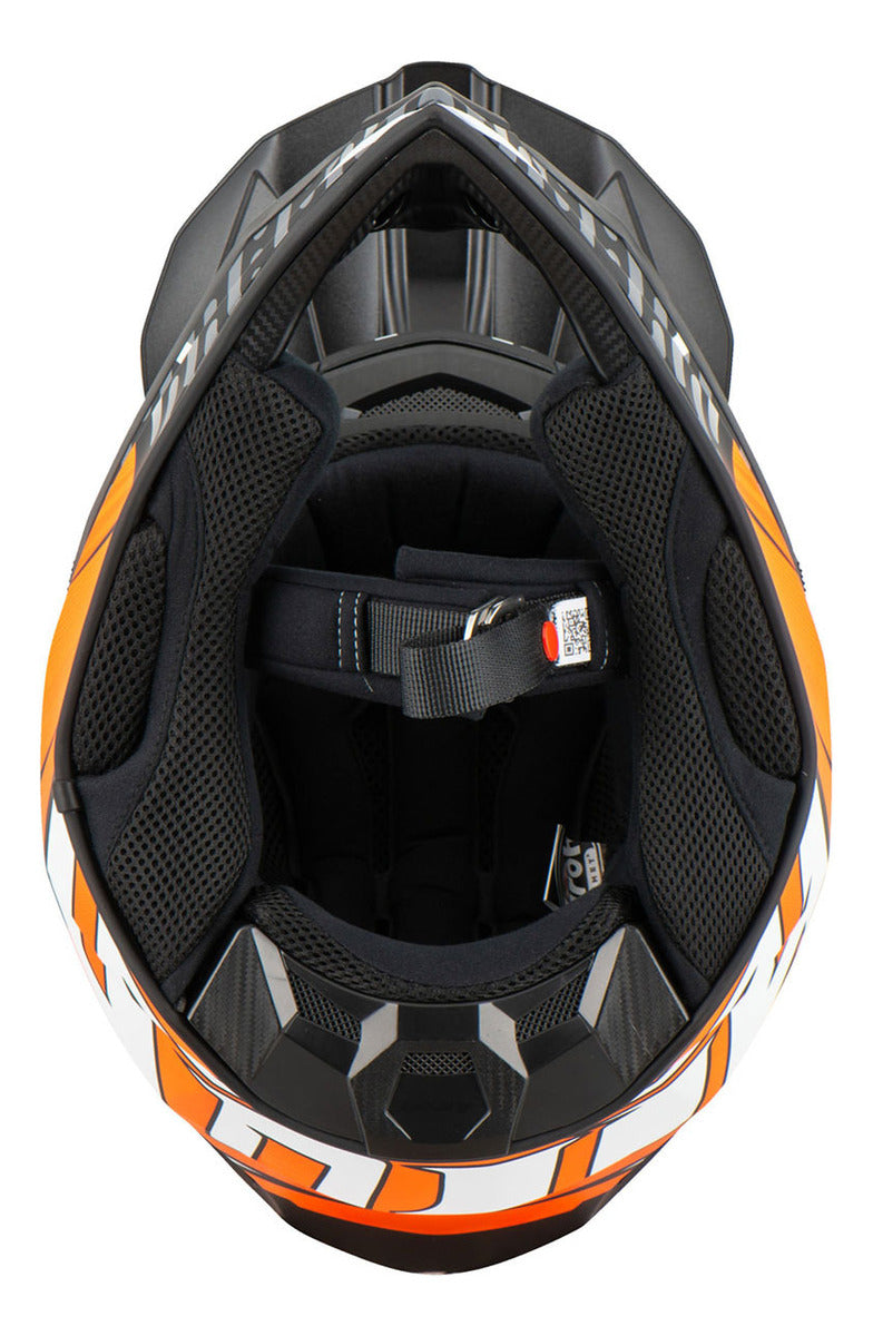 Capacete Airoh Wraap Idol Laranja/preto Fosco 60