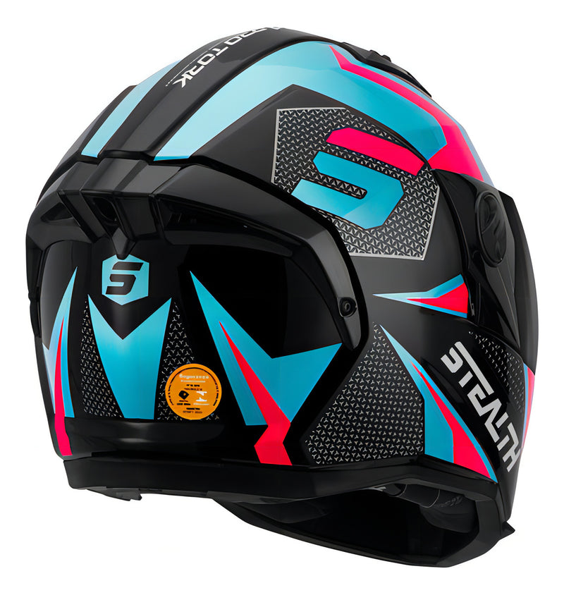 Capacete De Moto Masculino Feminino Pro Tork Fechado Stealth Cor Verde - Rosa Tamanho Do Capacete 62