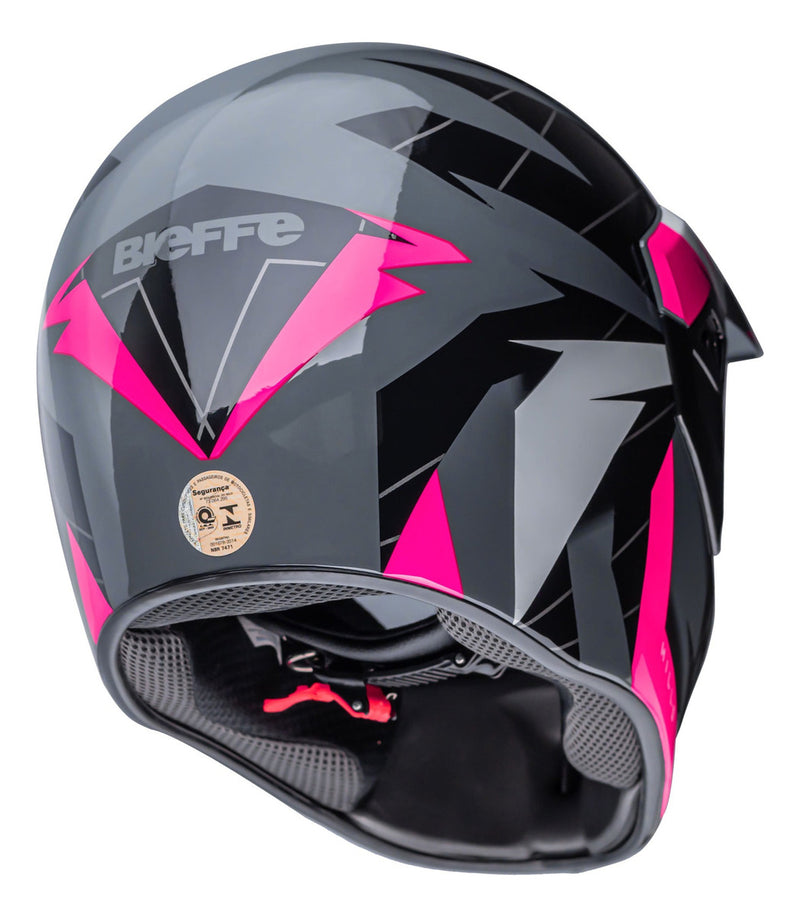 Capacete Moto Bieffe 3 Sport Hills Masculino Feminino