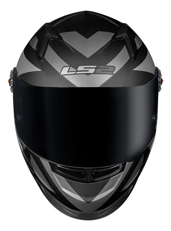 Capacete Integral Ls2 Ff358 Starwar Preto/cinza Motociclista