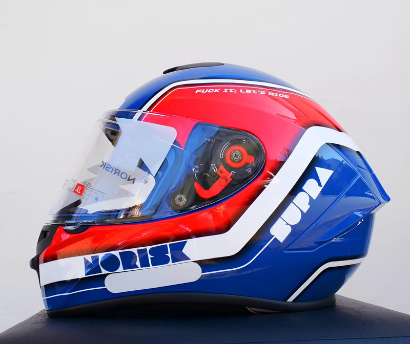 Capacete Norisk Premium Fechado Supra Lap Espanha Spain