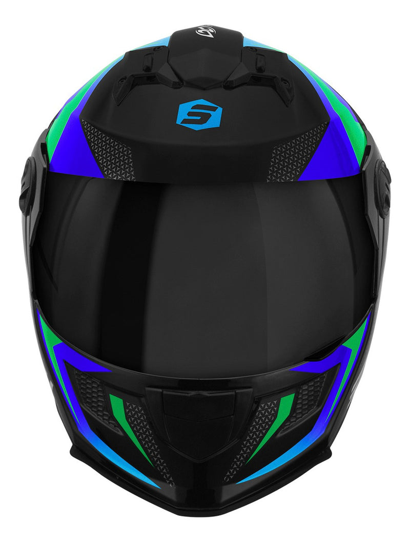 Capacete Para Corrida Esportivo Kart Stealth Viseira Fumê