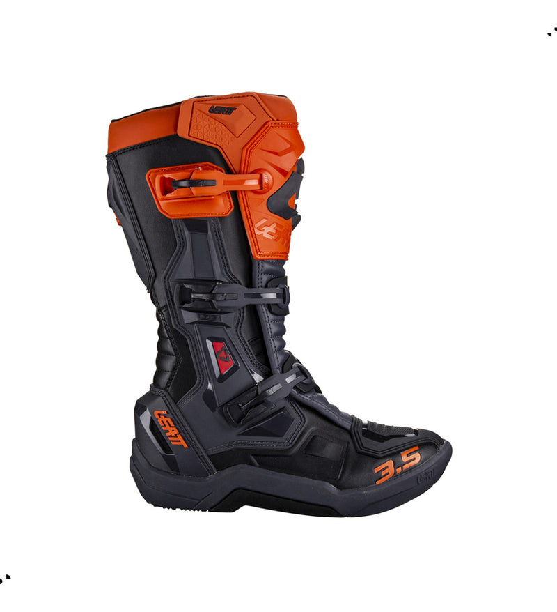 Bota Leatt 3.5 Off-road /motocross Laranja/preto Orange